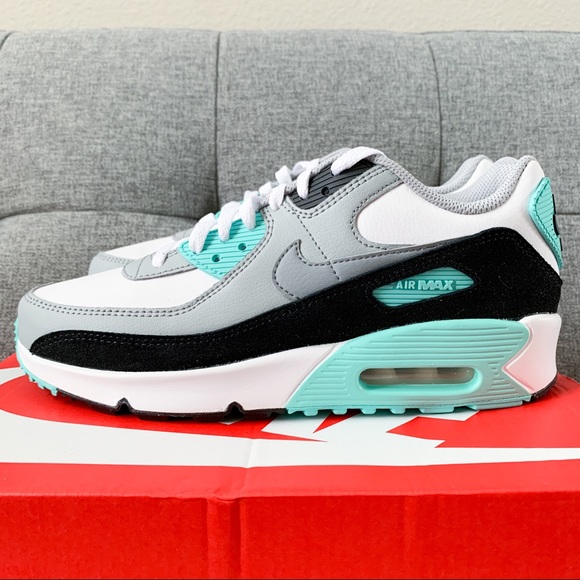 🌸 Air max 90 white Tiffany blue shoes sneakers - Picture 5 of 5